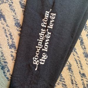 RHONY joggers heather black unisex size XL